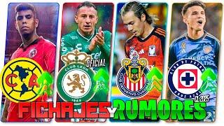 AMÉRICA Y CHIVAS PELEAN FICHAJES | MEXICANO A EUROPA | RUMORES Y FICHAJES CLAUSURA 2025 | LIGA MX