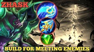 MELTING ENEMIES ‼️ZHASK BEST BUILD 2025‼️