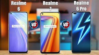 Realme 7 vs Realme 6 pro vs Realme 6 | comparison