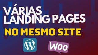 Como Criar Várias Páginas de Vendas Em Um Único Site, Dominio Dropshipping com WordPress