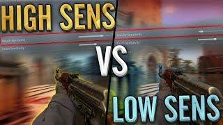 High Sensitivity Plays Vs. Low Sensitivity Plays (Snappy Vs. Smooth Aim)