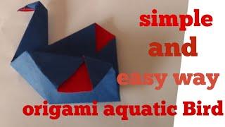 Origami Aquatic Bird DIY|Paper Craft| per aquatic Bird