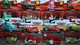 Mattel Disney Cars 2024 Case H GRC McQueen Francesco Bernoulli Komodo Jason Roadkey Jessica Carvill