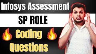 Infosys Specialist Programmer Coding Questions | Infosys SP Role Exam | Infosys SP Coding Assessment