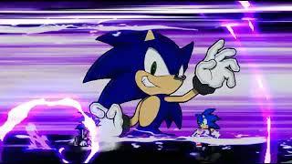 Sonic MUGEN All Transformations and Ultimate Moves