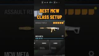 NEW META MCW CLASS SETUP FOR MW3 MULTIPLAYER AND RANKED PLAY!