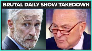 Jon Stewart WRECKS Chuck Schumer In Brutal Daily Show Takedown