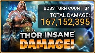 A MUST HAVE! Thor Is an INSANE Damage Dealer!! Raid: Shadow Legends [Test Server]