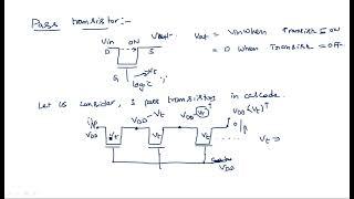 Pass transistor  | Figure of merit | VLSI | Lec-15