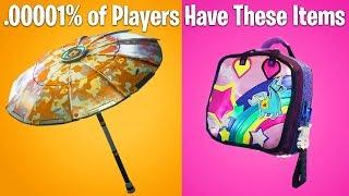 TOP 10 RAREST SKINS IN FORTNITE! (cosmetic items u don't have)