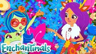 Enchantimals | BEST Races! Danessa Deer & Sprint! | Enchantimals Compilations | @Enchantimals