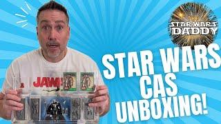 Star Wars CAS Unboxing: Ledy Overstock, Takara, C-3PO Error Card, Mandalorian, Painted Head Boba X2!