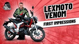 Lexmoto Venom EFI 125cc | First Impressions Road Test!