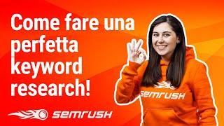 Parole chiave: parliamone - #SEMrushRisponde