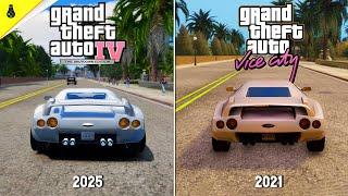 GTA VC Nextgen vs GTA Vice City - Attention to Details Comparison