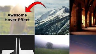 How To Create An Image Hover Effect With CSS