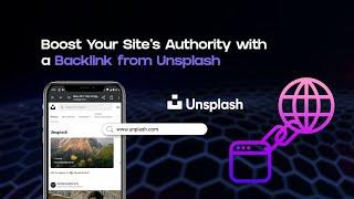 Boost Your Website's #SEO with a #Backlink from #unsplash