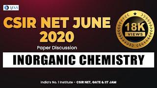 CSIR UGC NET FULL PAPER DISCUSSION June/Nov 2020 exam chemical science