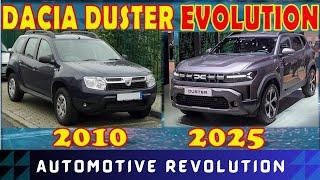 Dacia Duster Evolution (2010-2025)