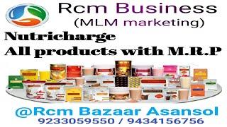 Rcm Business | Nutricharge all products with their M.R.P | Rcm bazaar asansol