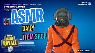 ASMR Fortnite Lethal Company Employee Skin Is Back! Daily Item Shop  Relaxing Whispering 