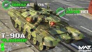 WHY People Say This Tank Doesn't Belong In T4? T-90A Russian MBT Gameplay! | MWT Tank Battles