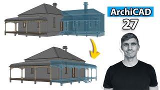 ArchiCAD 27 NEW Tools & Features (Tech Preview) Design Options, Distance guides & More!