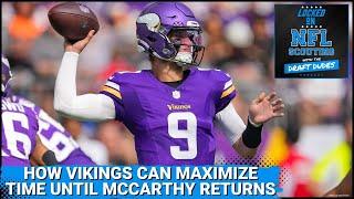 How Minnesota Vikings can maximize time until JJ McCarthy returns + Matthew Judon to Atlanta Falcons