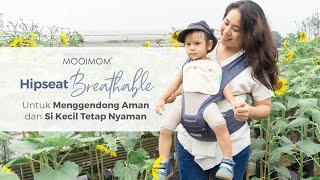 MOOIMOM Breathable Hipseat Carrier: Ternyaman untuk Menggendong di Segala Aktivitas!