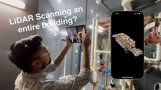 3D scan entire buildings with iPhone LiDAR and SiteScape Multi-Scan