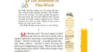 The Invention of Vita-Wonk | Class 7 English Chapter 7 Explanation हिंदी में NCERT #ncert