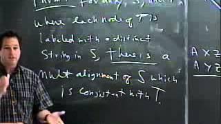 Lecture 19: Multiple sequence alignment II