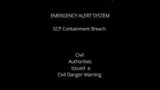 SCP Lockdown Screen + sound (free to use)