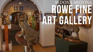 Rowe Fine Art Gallery Walkthrough Tour Sedona Arizona #sedona #art #gallery #walkingtour