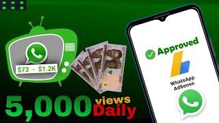 How To Create And Monetise A WhatsApp TV | WhatsApp Marketing $10 Daily | Make Money Online Fast