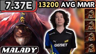 7.37e - Malady WARLOCK Hard Support Gameplay 24 ASSISTS - Dota 2 Full Match Gameplay