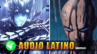 SAITAMA VS GAROU y LA MUERTE DE GENOS ️(AUDIO LATINO)