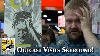 Cast of Outcast Visits Skybound! (& Meets Patrick Fugit's Toy)