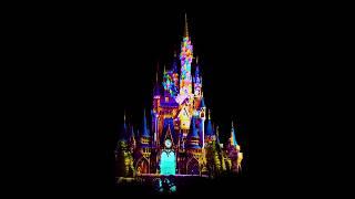 Disney's Happily Ever After Castle Projection