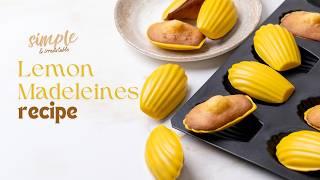 My Lemon Madeleines Recipe: The PERFECT French Pastry at Home!