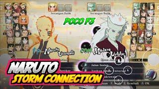 FPS STABIL!! POCO F3 TEST NARUTO STORM CONNECTION FULL GAMEPLAY - Yuzu Emulator Android