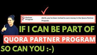 How to join the Quora Partner Program?