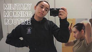 MILITARY MORNING ROUTINE| Female US Army Soldier