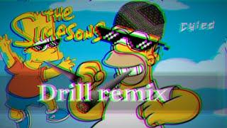 The Simpsons theme DRILL Remix (Prod Cyled)