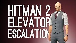 Hitman 2 Escalation Gameplay: ELEVATOR OF DOOM (Let's Play The Hirani Evacuation Escalation)