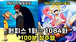 원피스 1화~1084화 100분 만에 다보기 [26년 분량 요약]