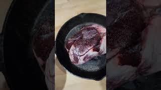 Cooking a HUGE Beef Heart!