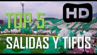 TOP 5 Of The Best Choreo By Atletico Nacional