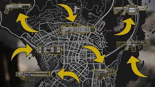 GTA 5 - All Secret and Rare Weapon Locations (Sniper, Alien Gun, Stun Gun & More)