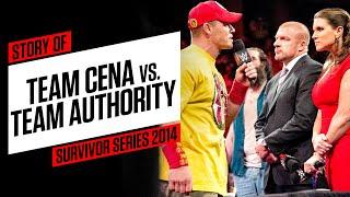 Story of John Cena vs. The Authority at Survivor Series 2014